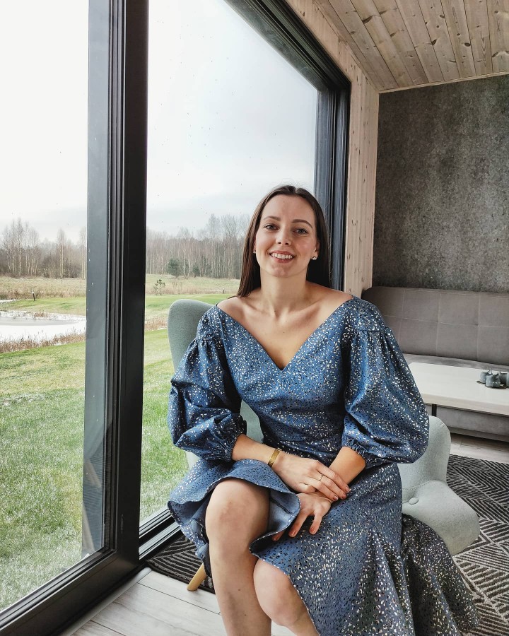 Suknelė ŽIEMĖ